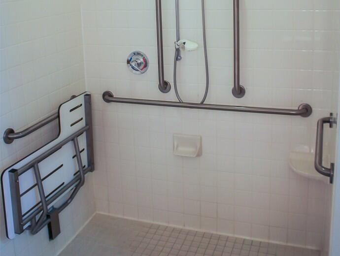 Handicap-Accessible Bathroom in Beatrice's Samaritan Springs