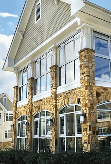 Good Samaritan Society - Fairfield Glade Assisted Living screened in patio.