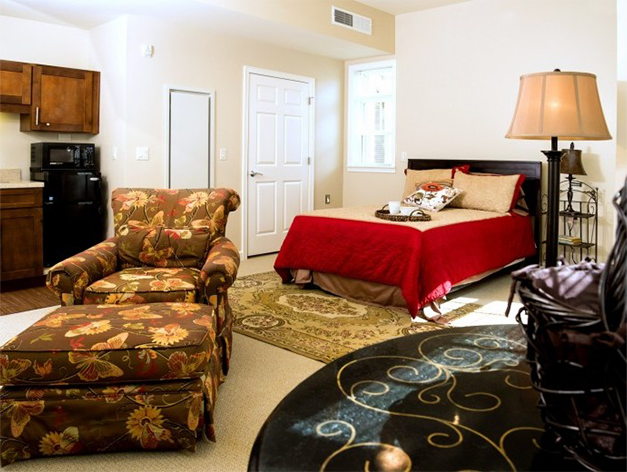 Good Samaritan Society - Fairfield Glade Assisted Living studio apartment.