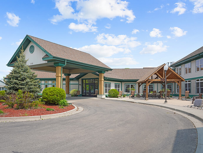 Entrance into Good Samaritan Society - Heritage Grove in East Grand Forks, MN