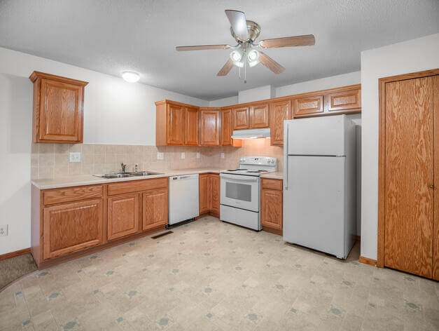 Good Samaritan Society - Ellsworth independent living kitchen.