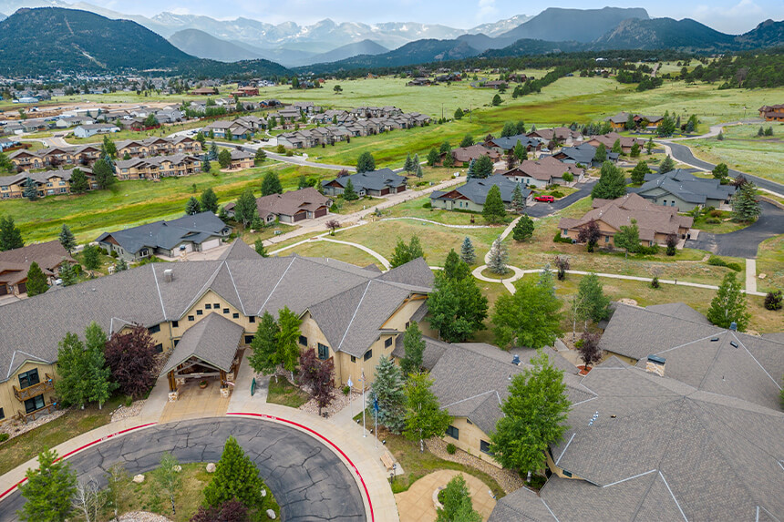 Good Samaritan Society Estes Park Aerial