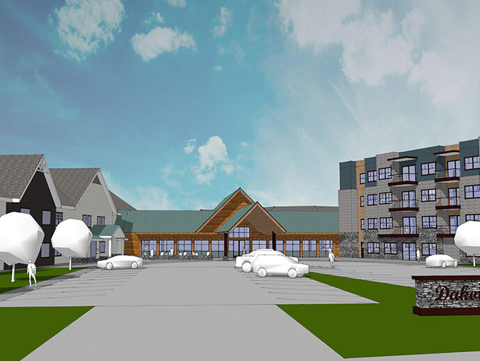 Good Samaritan Society – Founder's Crossing Founder's Crossing rendering