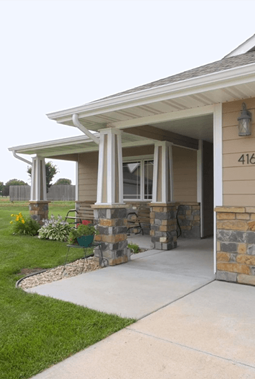 Good Samaritan Society - Grand independent living twin home exterior