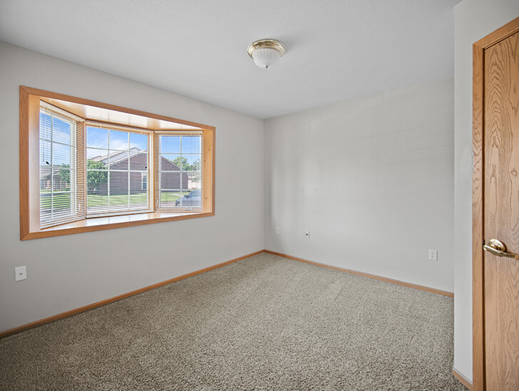 Assisted Living bedroom at Good Samaritan Society in Hutchinson, KS