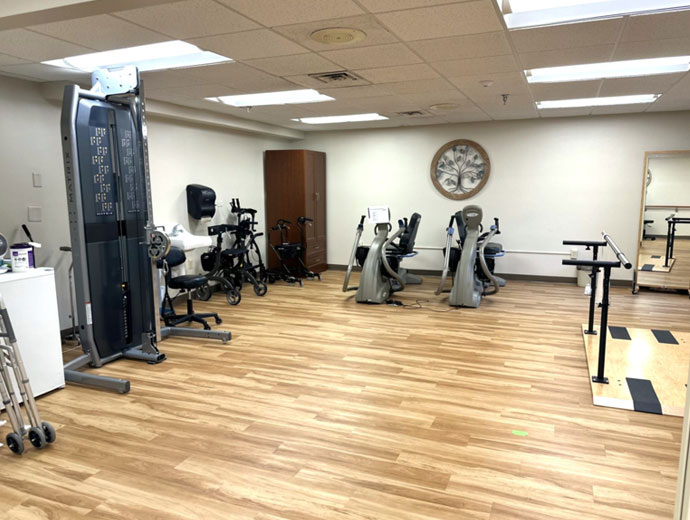 Rehabilitation room at Good Samaritan Society — Millard.