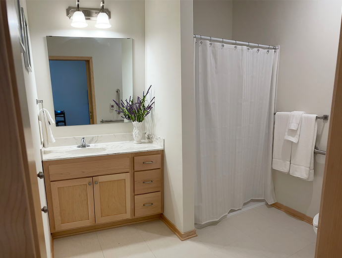 The Lodge of New Hope Bathroom