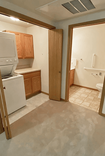 GSS - Ottumwa The Lodge independent living in-unit laundry