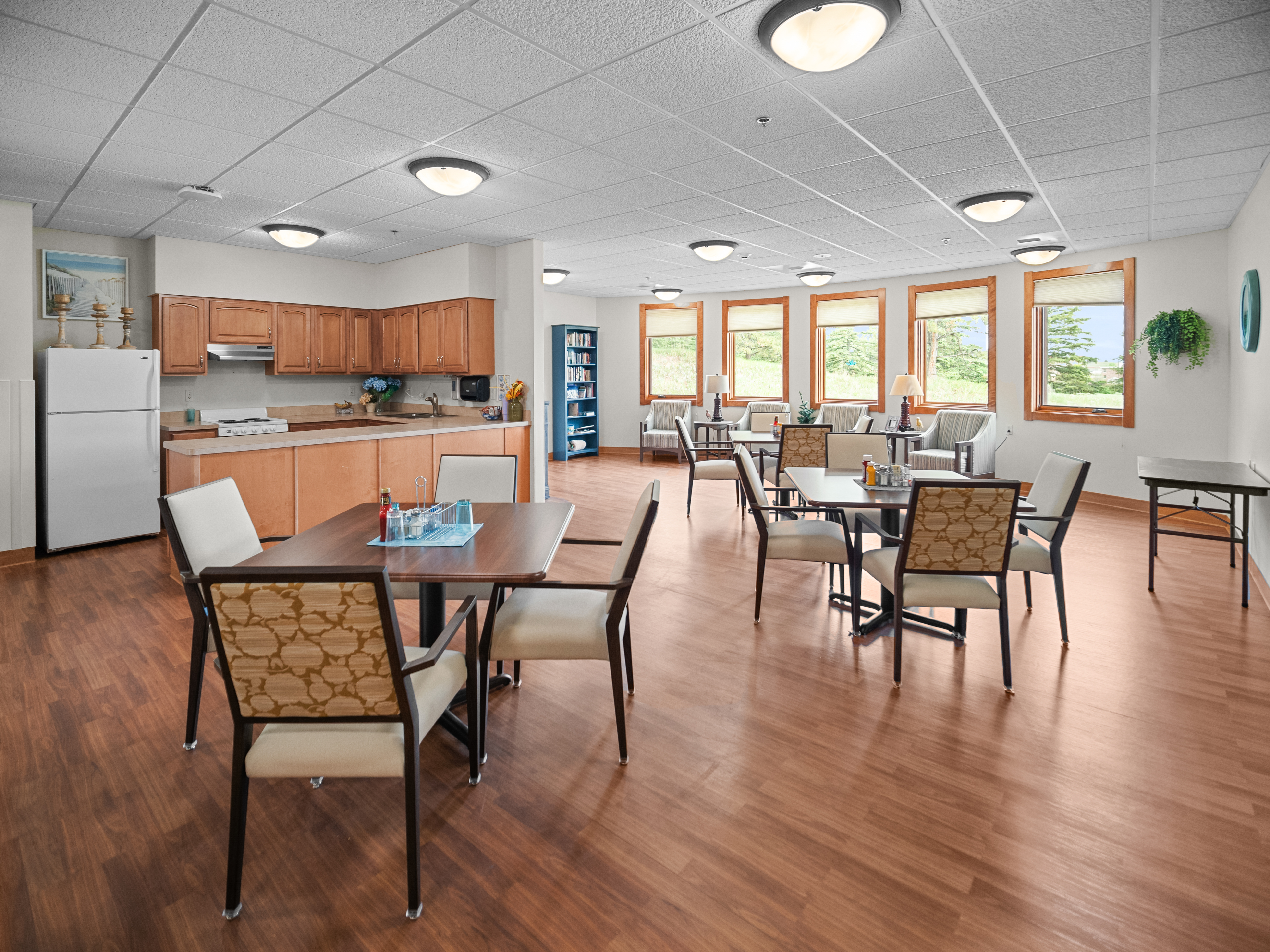 Unity Place MCAL dining room.