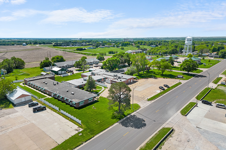 superior campus aerial