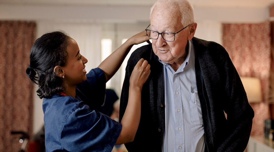 Staying at home versus moving to assisted living Staying at home versus moving to assisted living