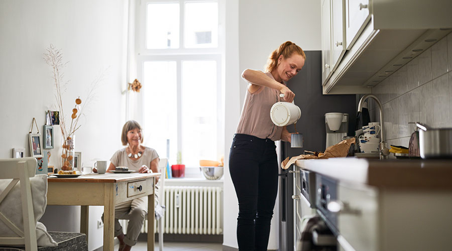 Talking to your parents about home-based medical services