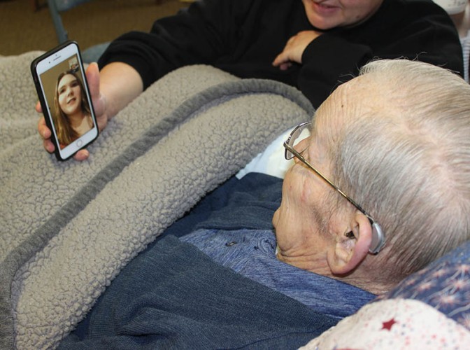 Staying in touch when you can’t visit residents