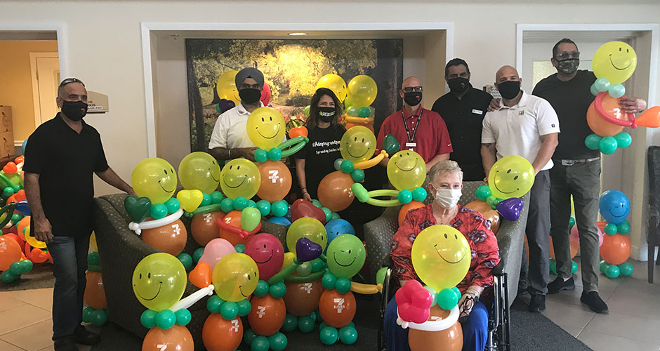 Local 7-Eleven delivers smiles