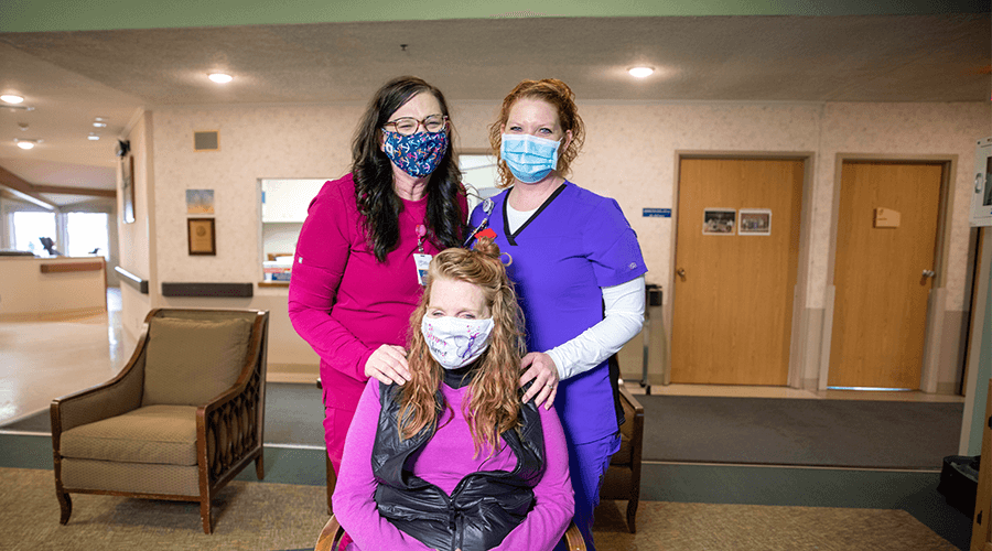 Melissa Wolf, Michelle Durant, and Gail Smith