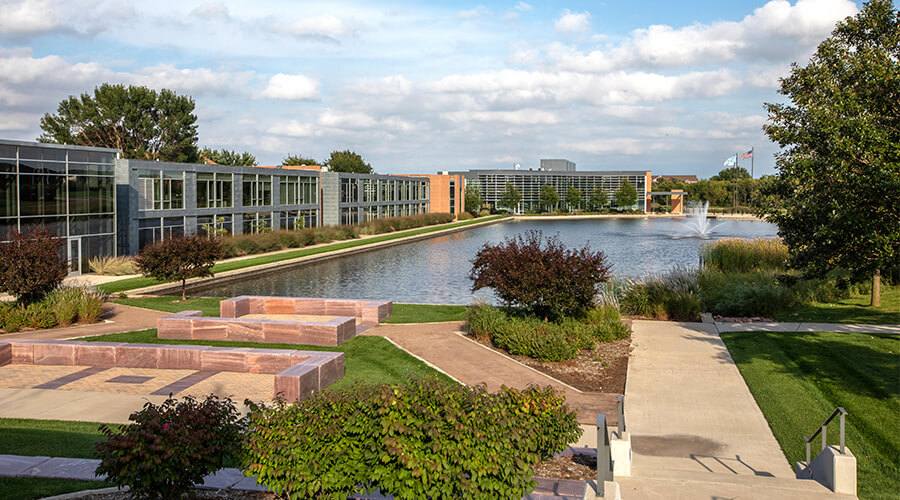 Exterior of Ryan Building at Good Samaritan Society National Campus
