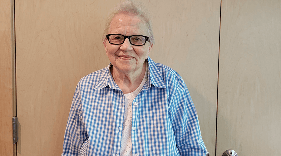 Good Samaritan Society - Ambassador - Former staff member, Marian Johnson, now a resident