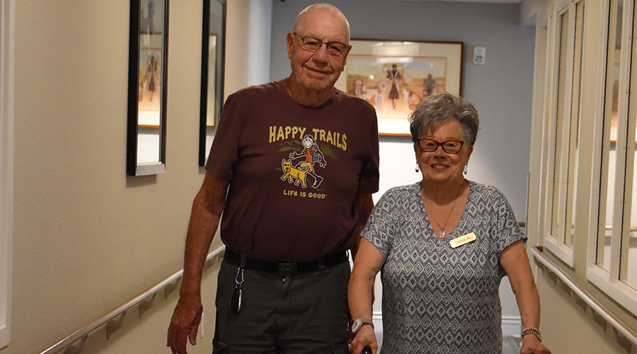Respite care helps a family discover the benefits of senior living - Good Samaritan Society - Water Valley Senior Living Resort