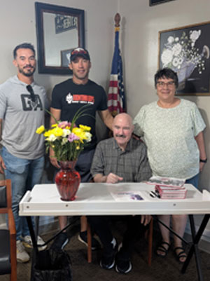 Steve Moody and his family.