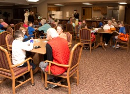 At the end of the school year, students took a field trip to Good Samaritan Society – Sioux Falls Village to meet their pen pals face to face.