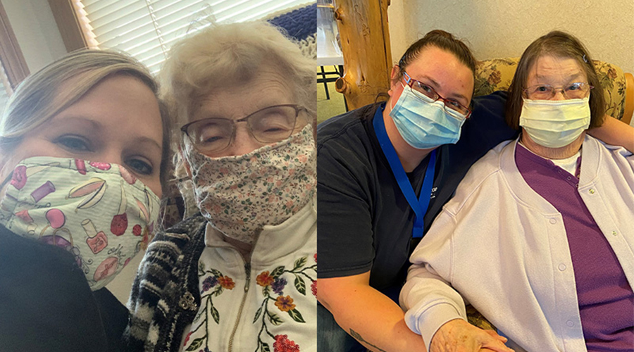 Residents, families celebrate this Mother's Day in person