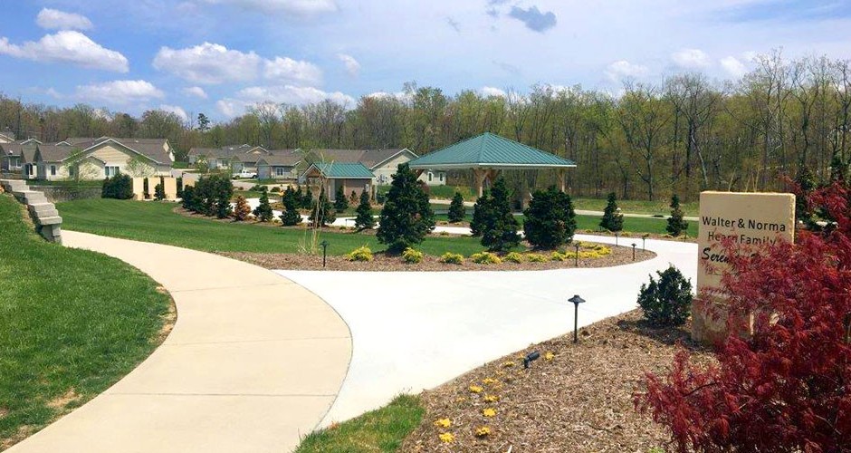 Generosity turns eye sore into place of serenity