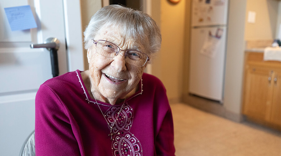 Laura Gutsche smiling