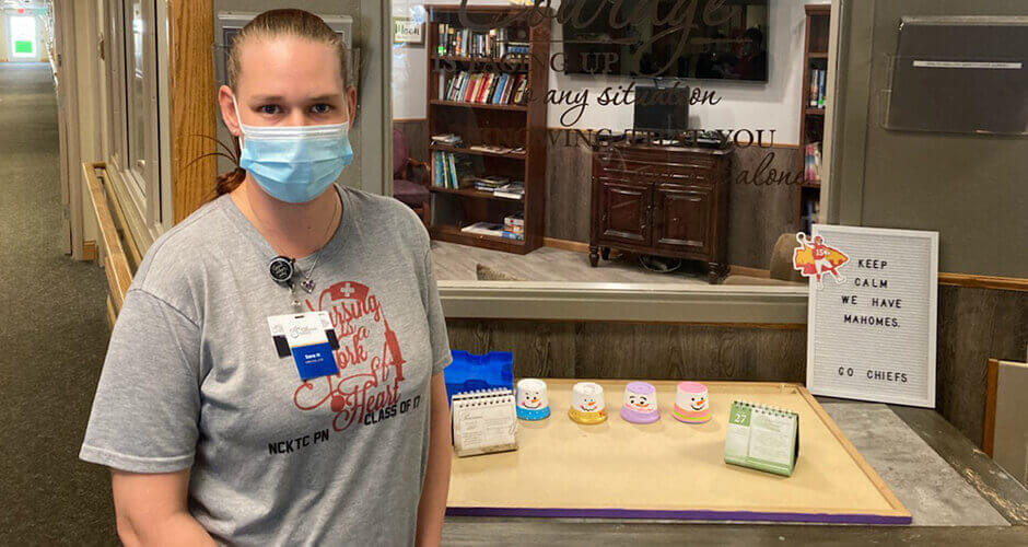 Strengthening staff by sharing God’s love